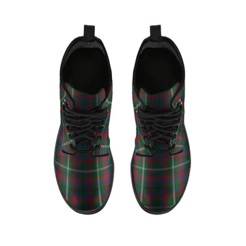Mayo County Ireland Tartan Leather Boots