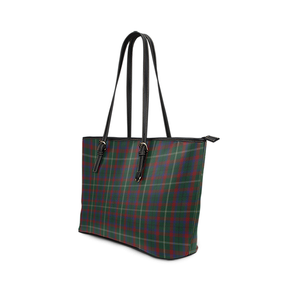 mayo-tartan-leather-tote-bag
