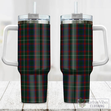 Mayo County Ireland Tartan Tumbler with Handle One Size 40 OZ - Tartan Vibes Clothing