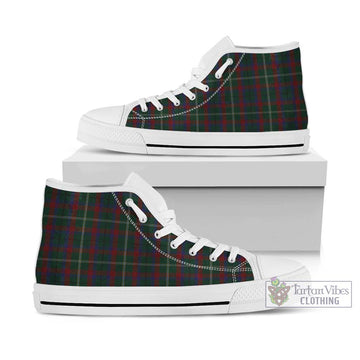 Mayo County Ireland Tartan High Top Shoes