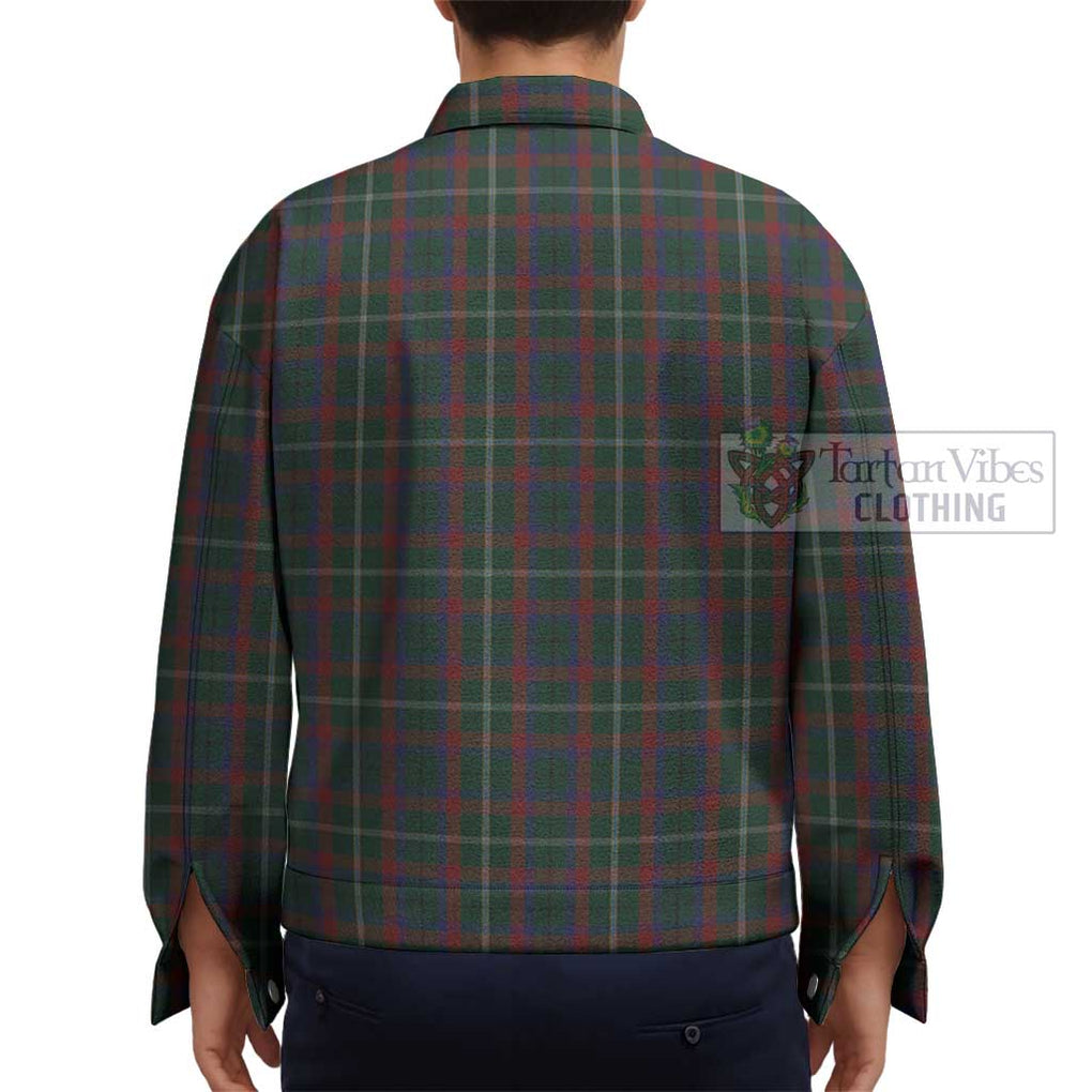 Mayo County Ireland Tartan Unisex Lapel Cotton Jacket - Tartan Vibes Clothing