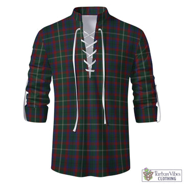 Mayo County Ireland Tartan Men's Scottish Traditional Jacobite Ghillie Kilt Shirt - Tartan Vibes Clothing