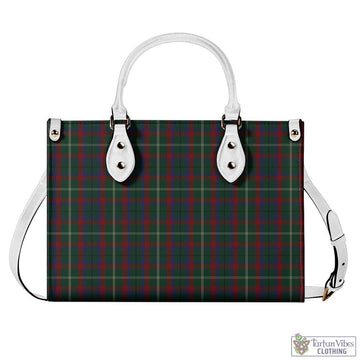 Mayo County Ireland Tartan Luxury Leather Handbags