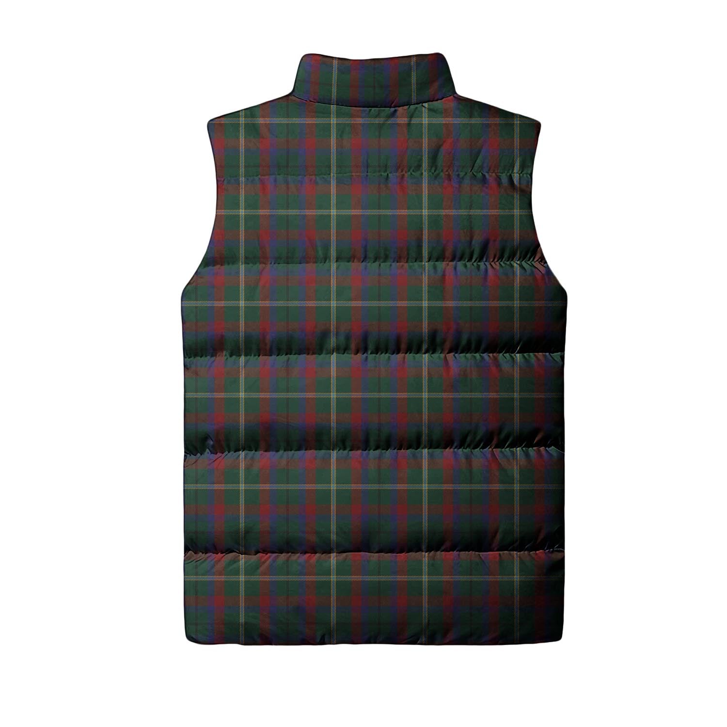 Mayo County Ireland Tartan Sleeveless Puffer Jacket - Tartanvibesclothing