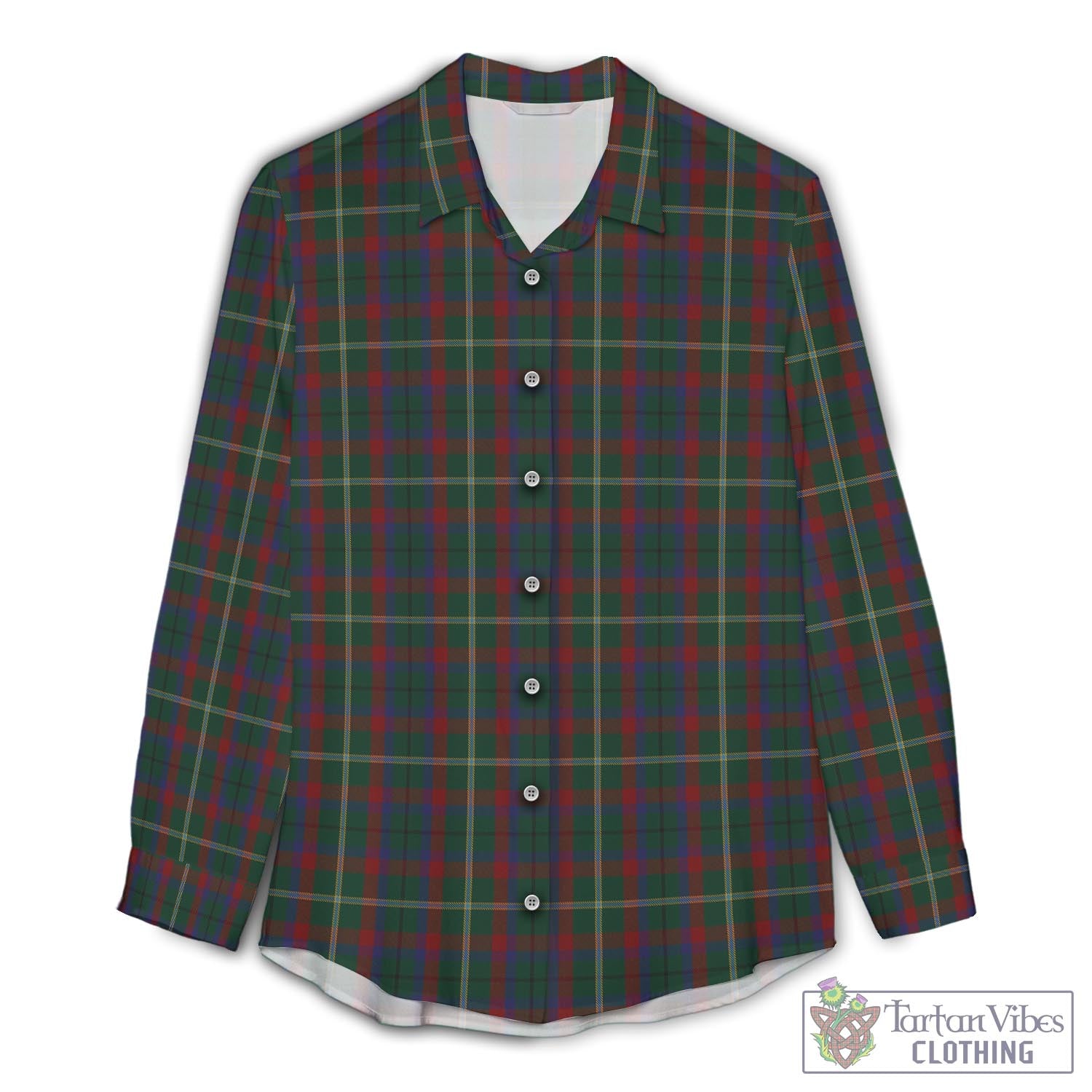 Mayo County Ireland Tartan Women's Casual Shirt - Tartan Vibes Clothing