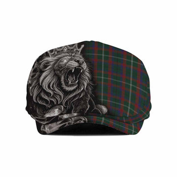 Mayo County Ireland Tartan Flat Cap, Jeff Cap Roaring Lion Heritage