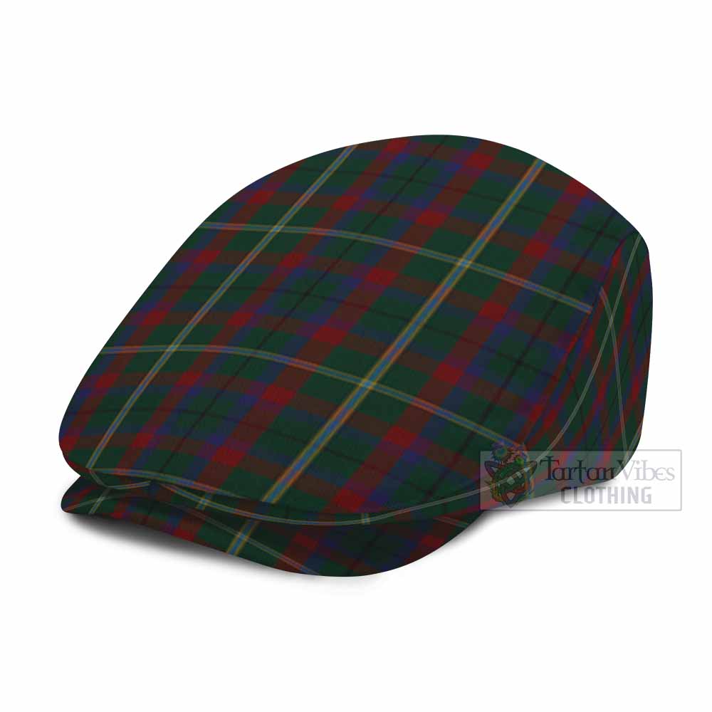 Mayo County Ireland Tartan Jeff Cap, Tartan Flat Cap