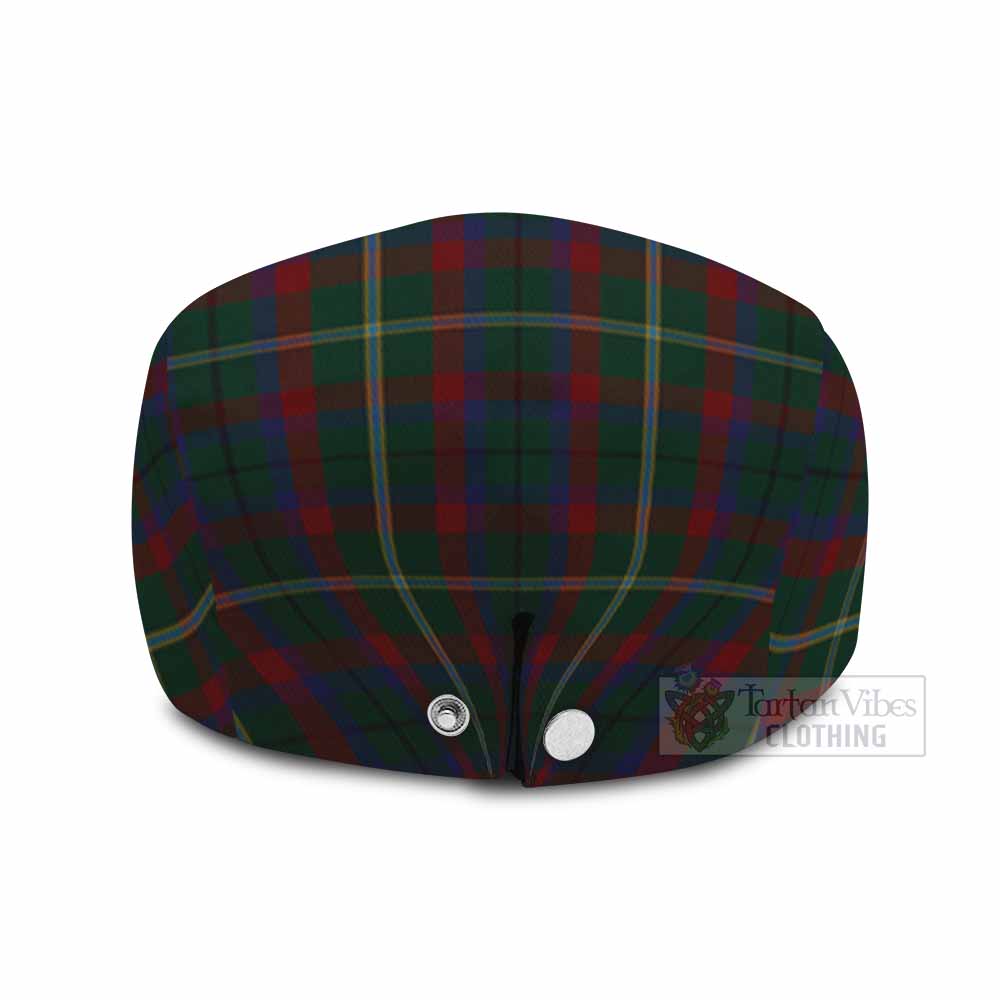 Mayo County Ireland Tartan Jeff Cap, Tartan Flat Cap