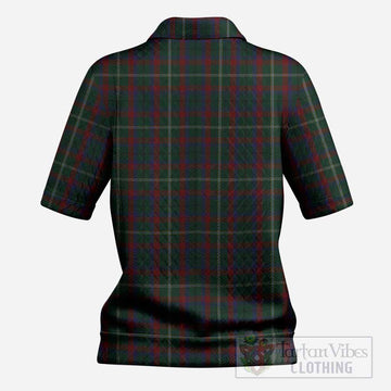 Mayo County Ireland Tartan Women’s Polo Sweater Top