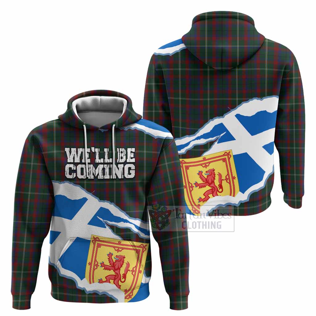 Mayo Scotland Football Tartan Hoodie We'll Be Coming