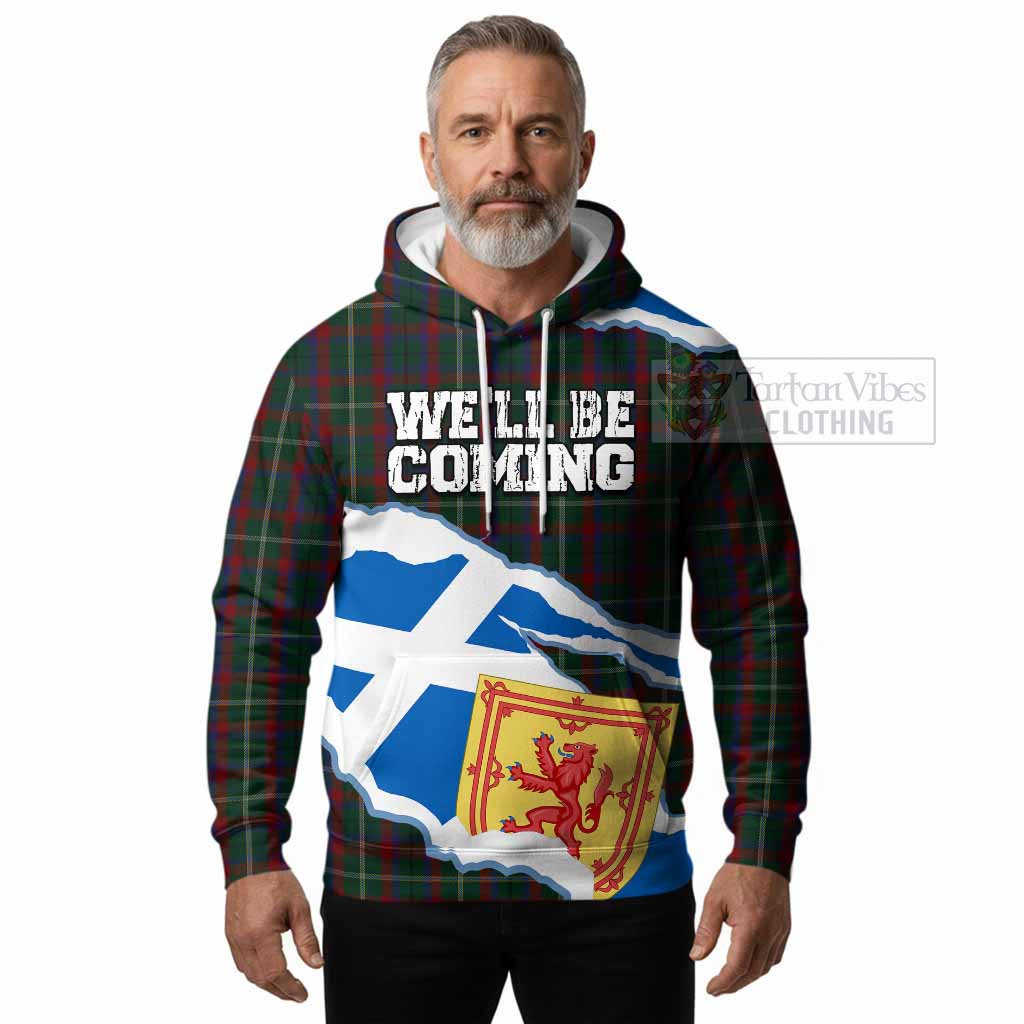 Mayo Scotland Football Tartan Hoodie We'll Be Coming