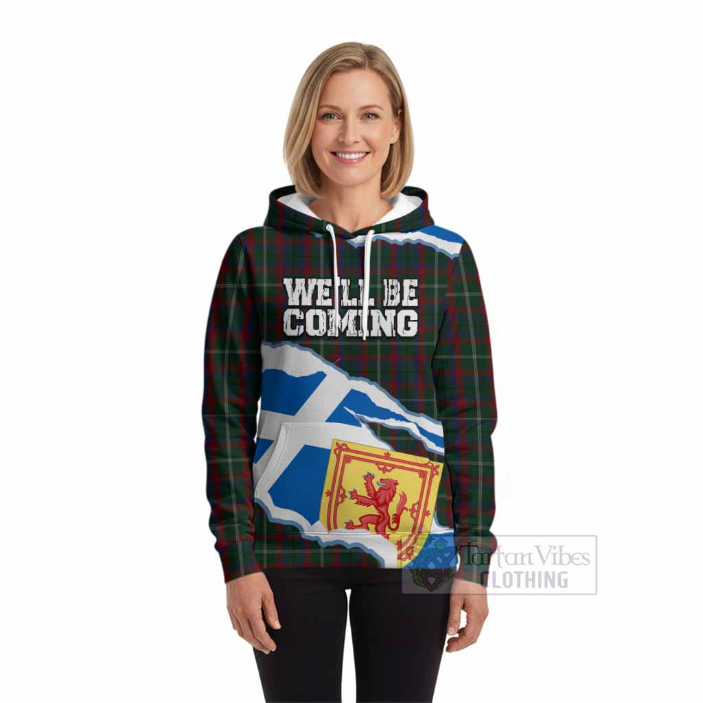 Mayo Scotland Football Tartan Hoodie We'll Be Coming