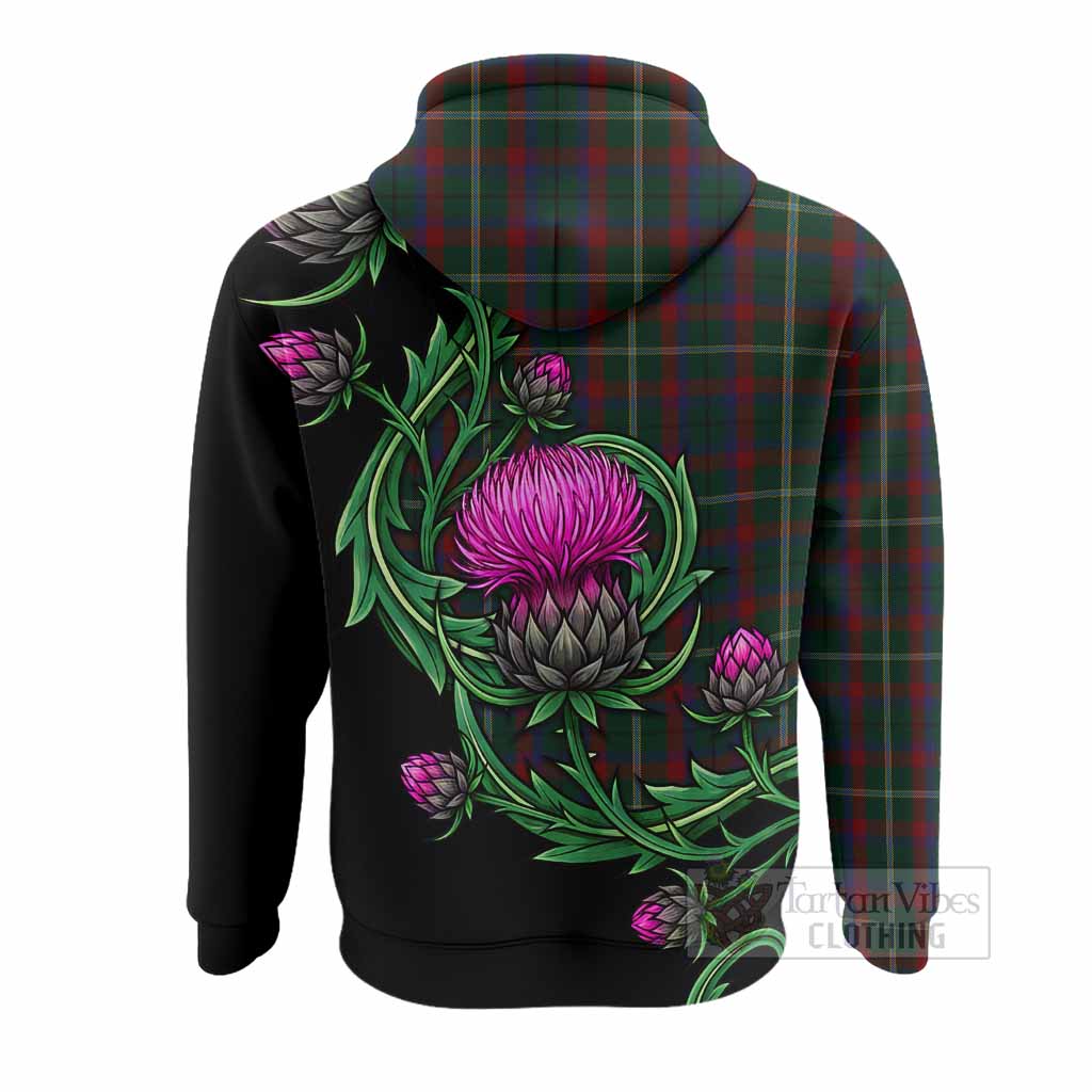 Mayo Tartan Hoodie Resilient Scottish Thistle