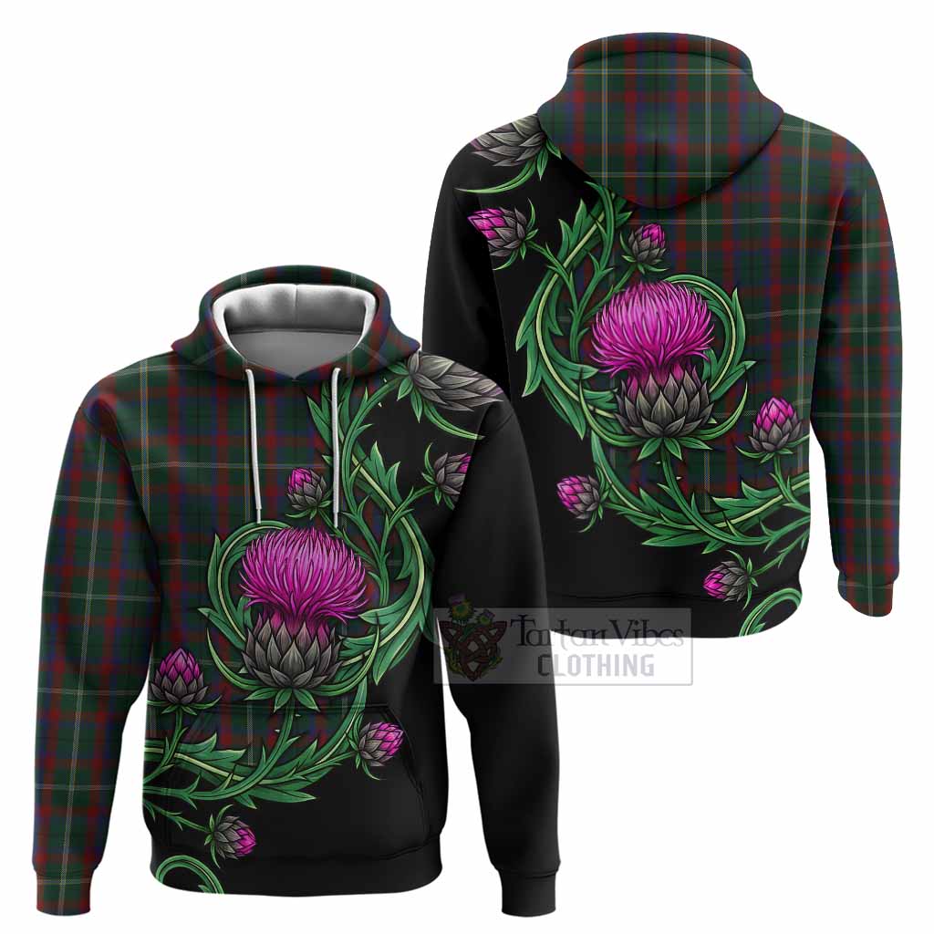 Mayo Tartan Hoodie Resilient Scottish Thistle