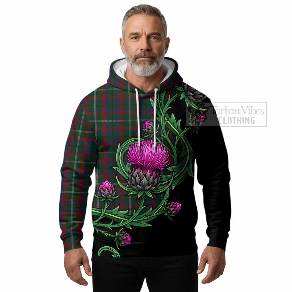 Mayo Tartan Hoodie Resilient Scottish Thistle