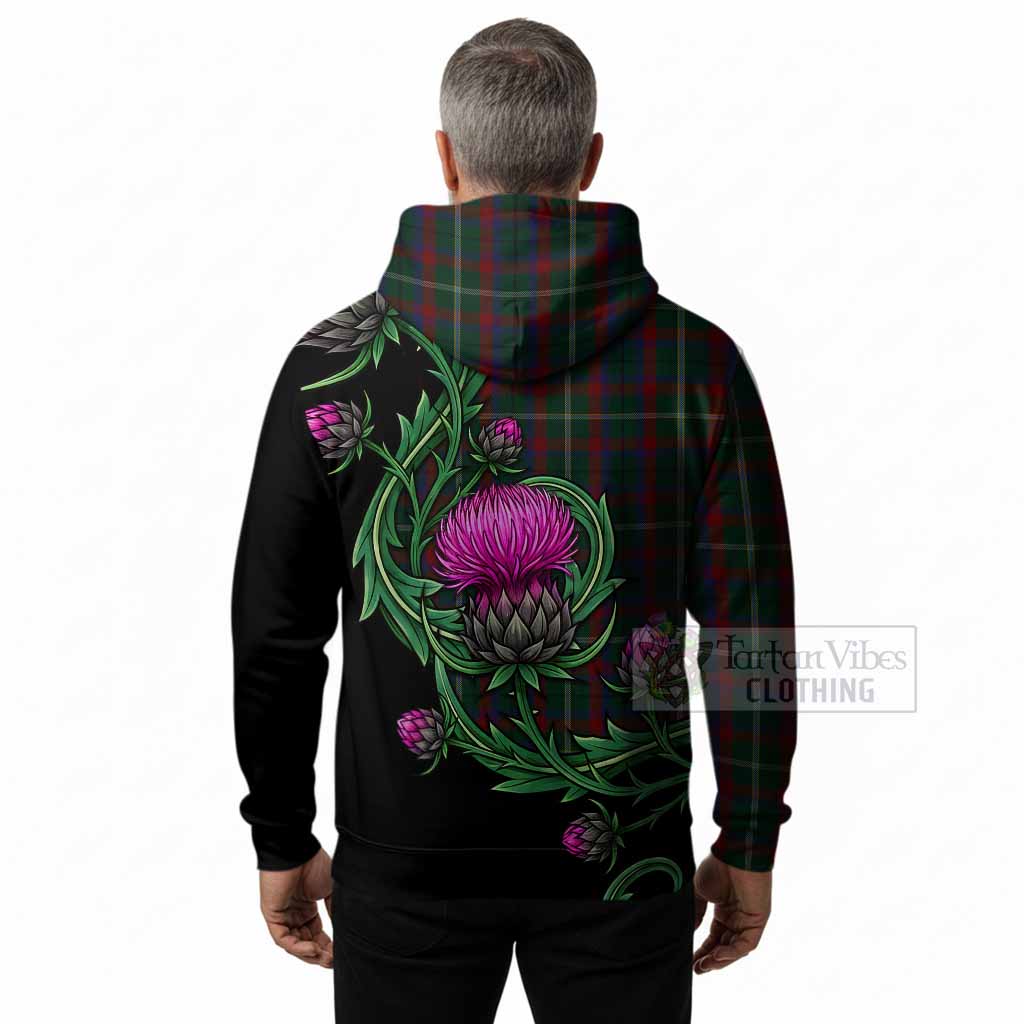 Mayo Tartan Hoodie Resilient Scottish Thistle
