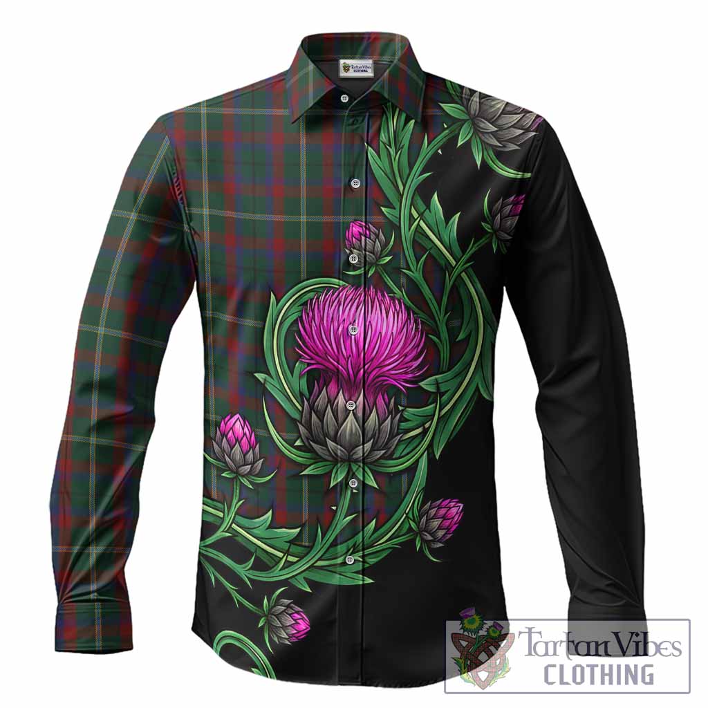 Mayo Tartan Long Sleeve Button Shirts Resilient Scottish Thistle