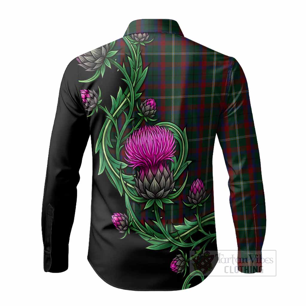 Mayo Tartan Long Sleeve Button Shirts Resilient Scottish Thistle