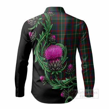 Mayo Tartan Long Sleeve Button Shirts Resilient Scottish Thistle