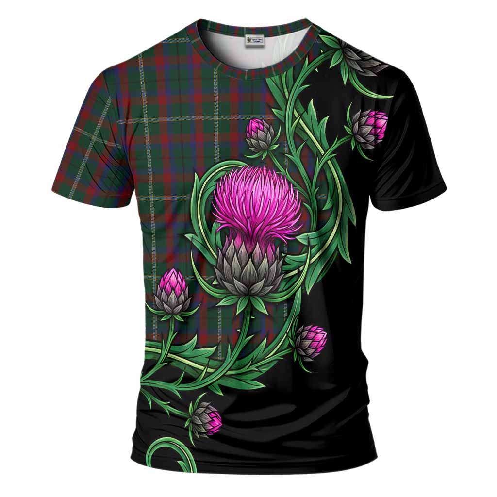 Mayo Tartan T-Shirt Resilient Scottish Thistle