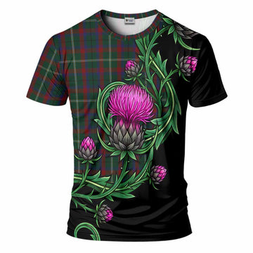 Mayo Tartan T-Shirt Resilient Scottish Thistle