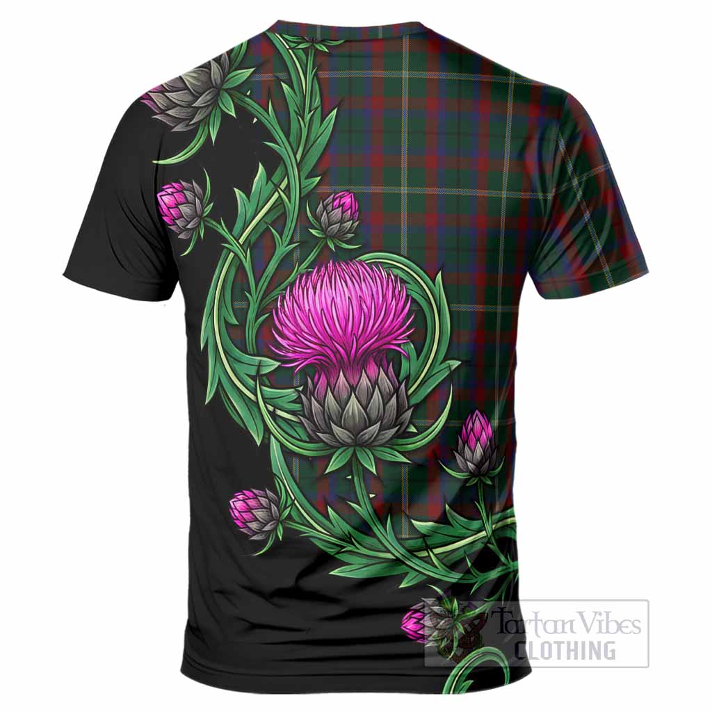 Mayo Tartan T-Shirt Resilient Scottish Thistle