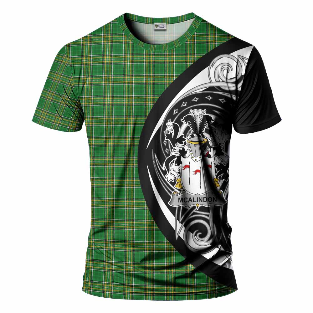McAlindon Irish Clan T-Shirt Celtic Circle Style Kid's Shirt - Tartan Vibes Clothing