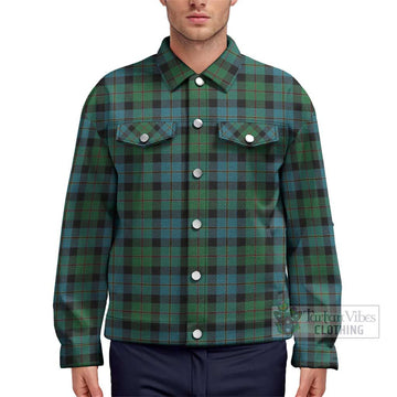 McAskill Ancient Tartan Unisex Lapel Cotton Jacket Unisex - Tartan Vibes Clothing