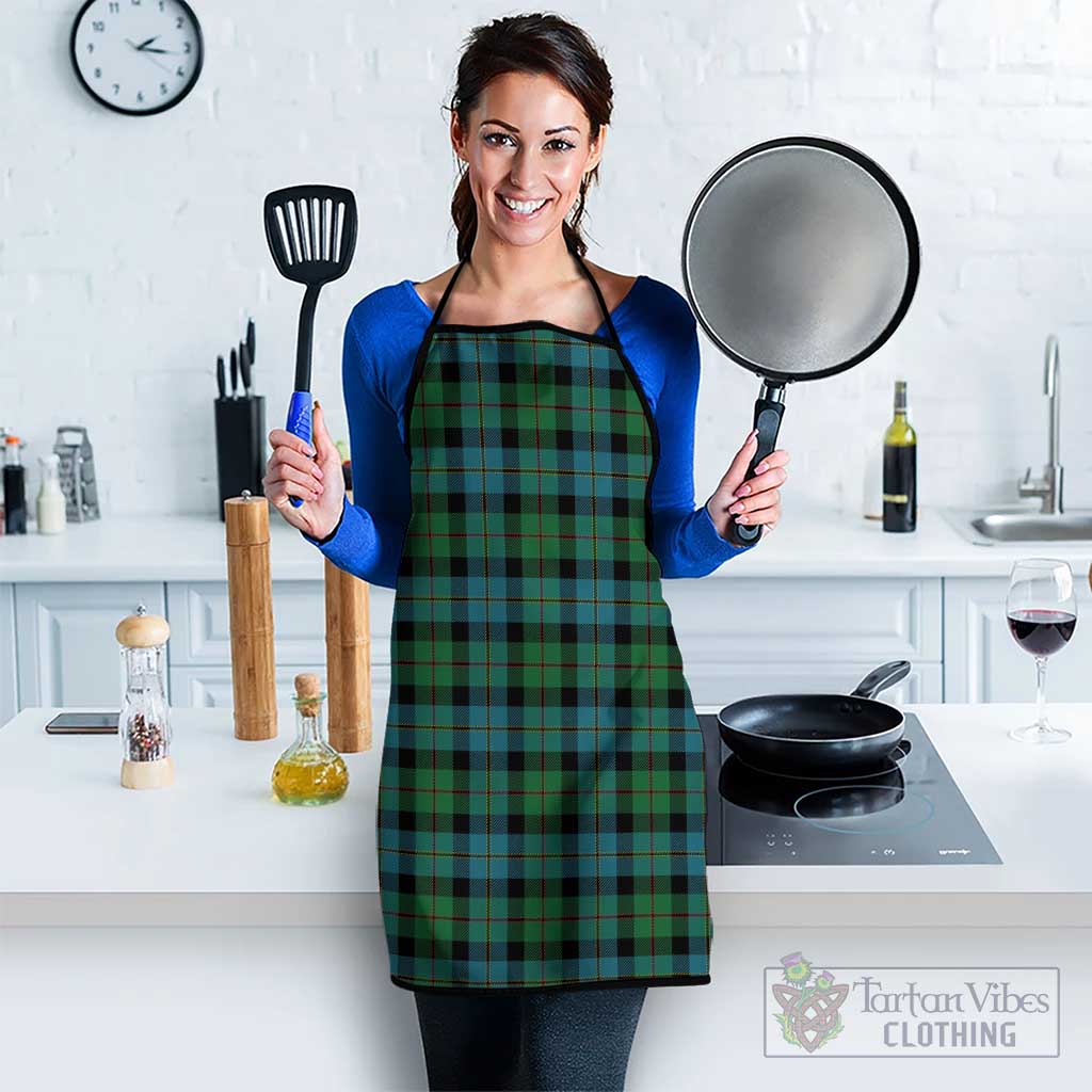 McAskill Ancient Tartan Apron Black S 38x47 cm - Tartan Vibes Clothing