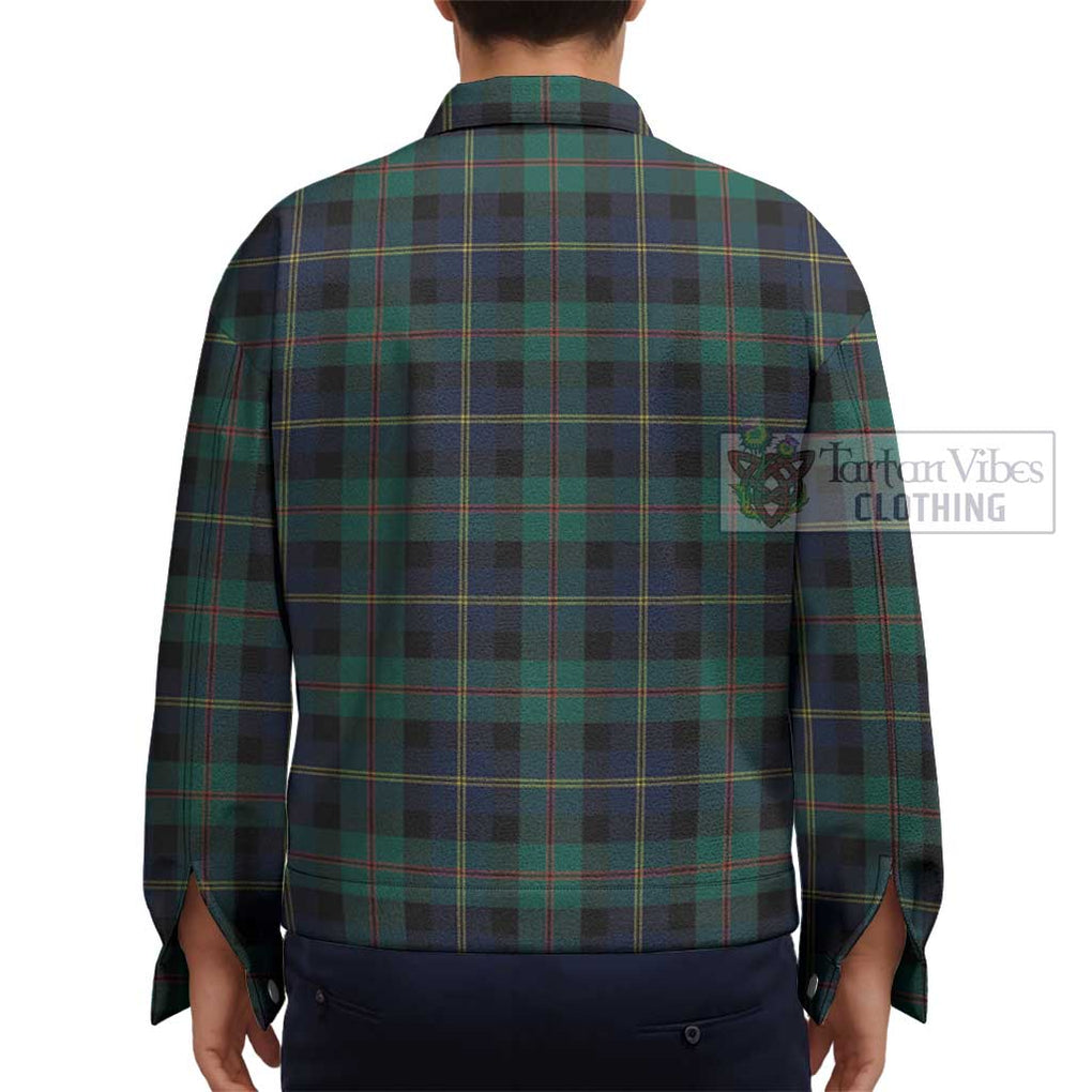 McAskill Modern Tartan Unisex Lapel Cotton Jacket - Tartan Vibes Clothing