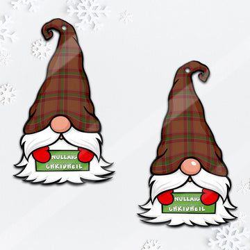 McBrayer Gnome Christmas Ornament with His Tartan Christmas Hat - Tartan Vibes Clothing