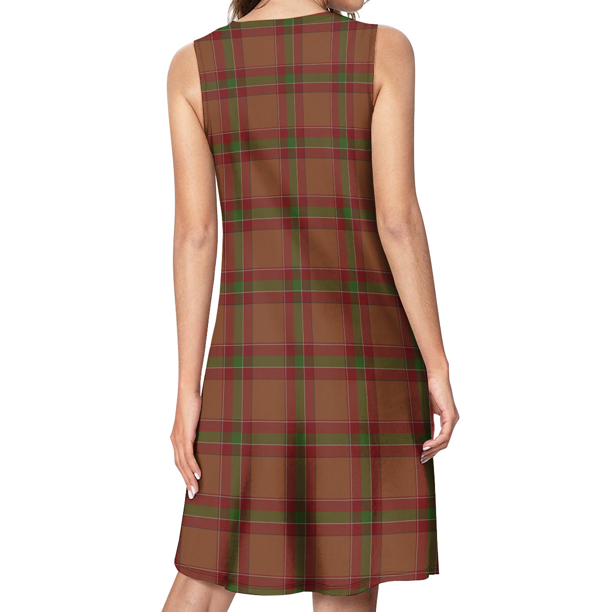 McBrayer Tartan Womens Casual Dresses - Tartanvibesclothing