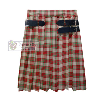 McBrayer Dress Tartan Men's Pleated Skirt - Fashion Casual Retro Scottish Kilt Style