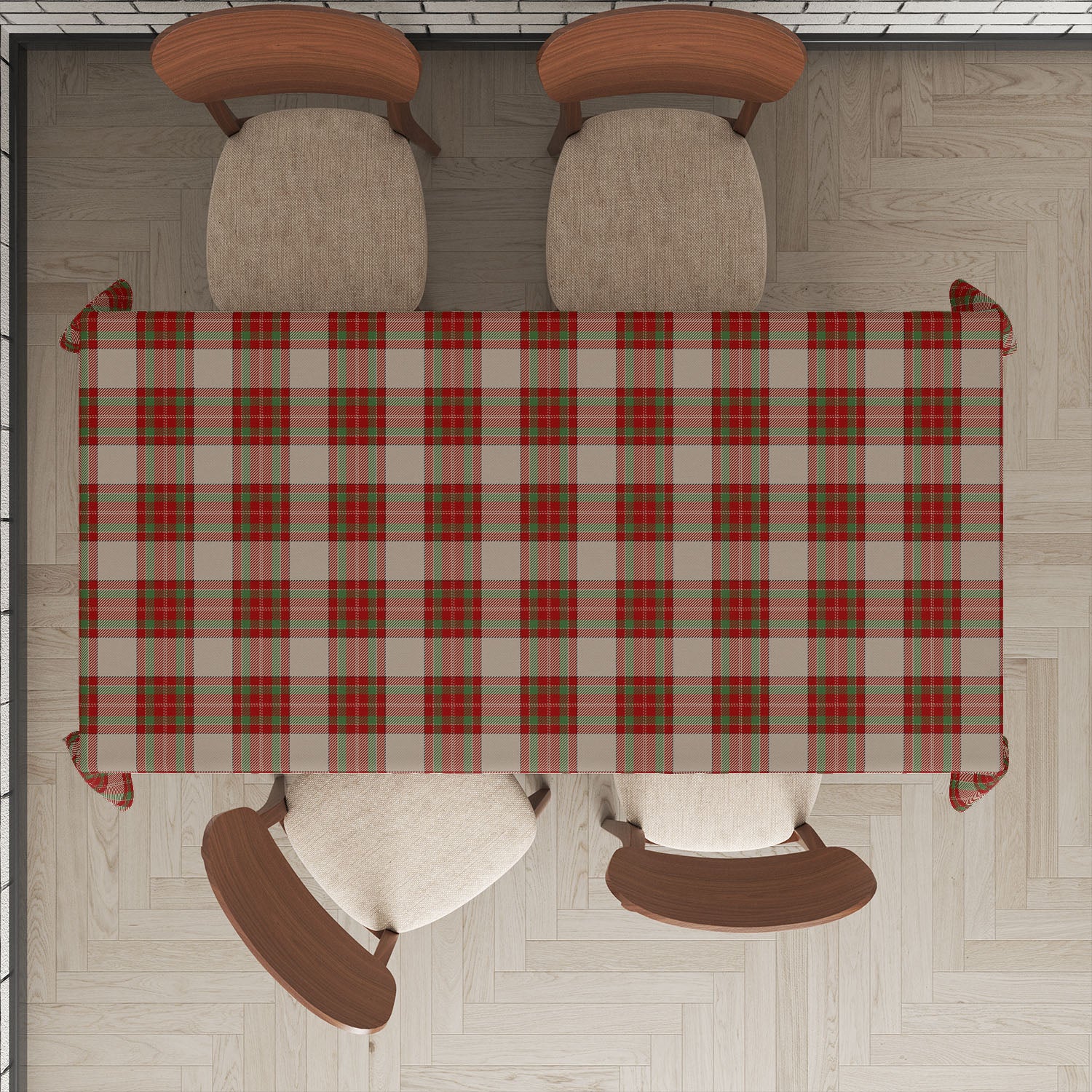 McBrayer Dress Tartan Tablecloth - Tartan Vibes Clothing