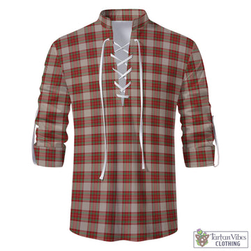 McBrayer Dress Tartan Men's Scottish Traditional Jacobite Ghillie Kilt Shirt - Tartan Vibes Clothing