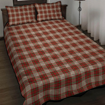 McBrayer Dress Tartan Quilt Bed Set - Tartan Vibes Clothing