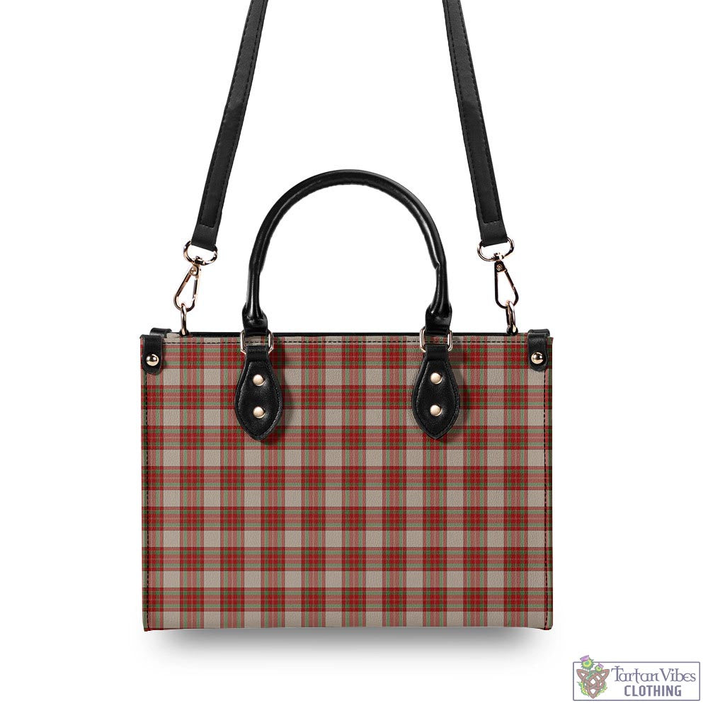 McBrayer Dress Tartan Luxury Leather Handbags - Tartan Vibes Clothing