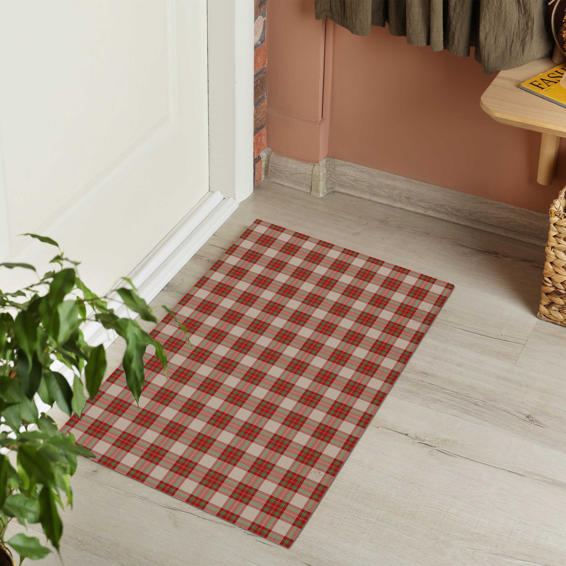 McBrayer Dress Tartan Rubber Doormat - Tartan Vibes Clothing