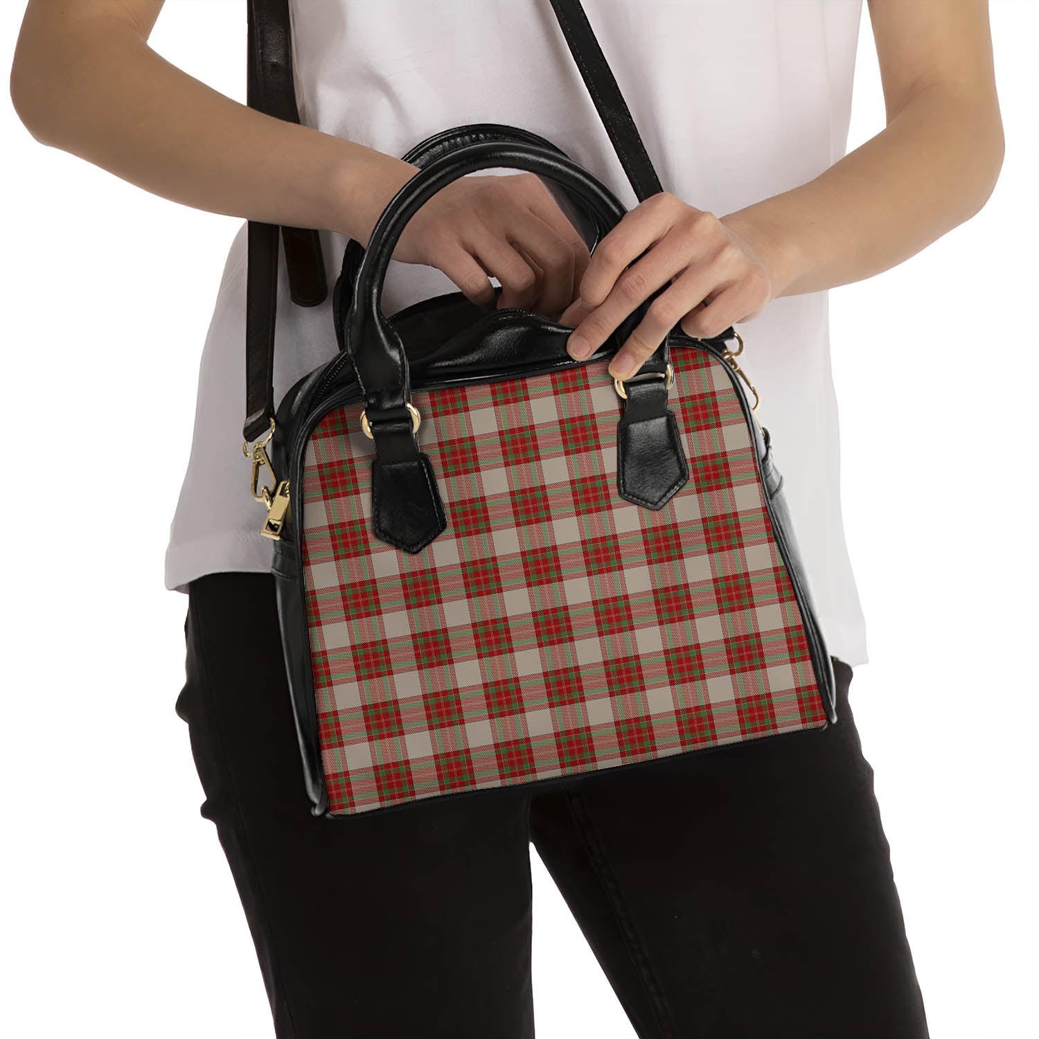 McBrayer Dress Tartan Shoulder Handbags - Tartan Vibes Clothing