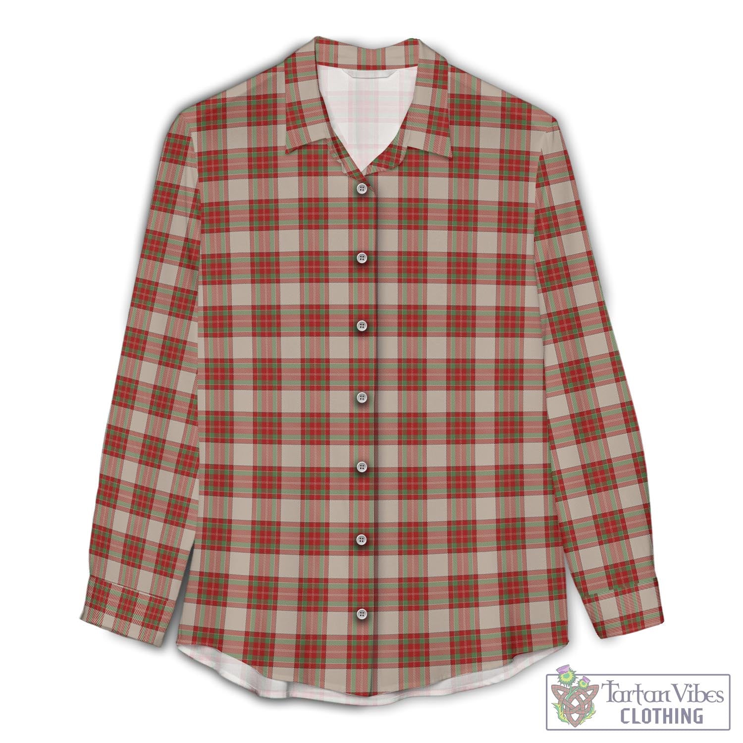 McBrayer Dress Tartan Women's Casual Shirt - Tartan Vibes Clothing