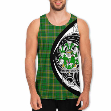 McCafferey Irish Clan Men's Tank Top Celtic Circle Style