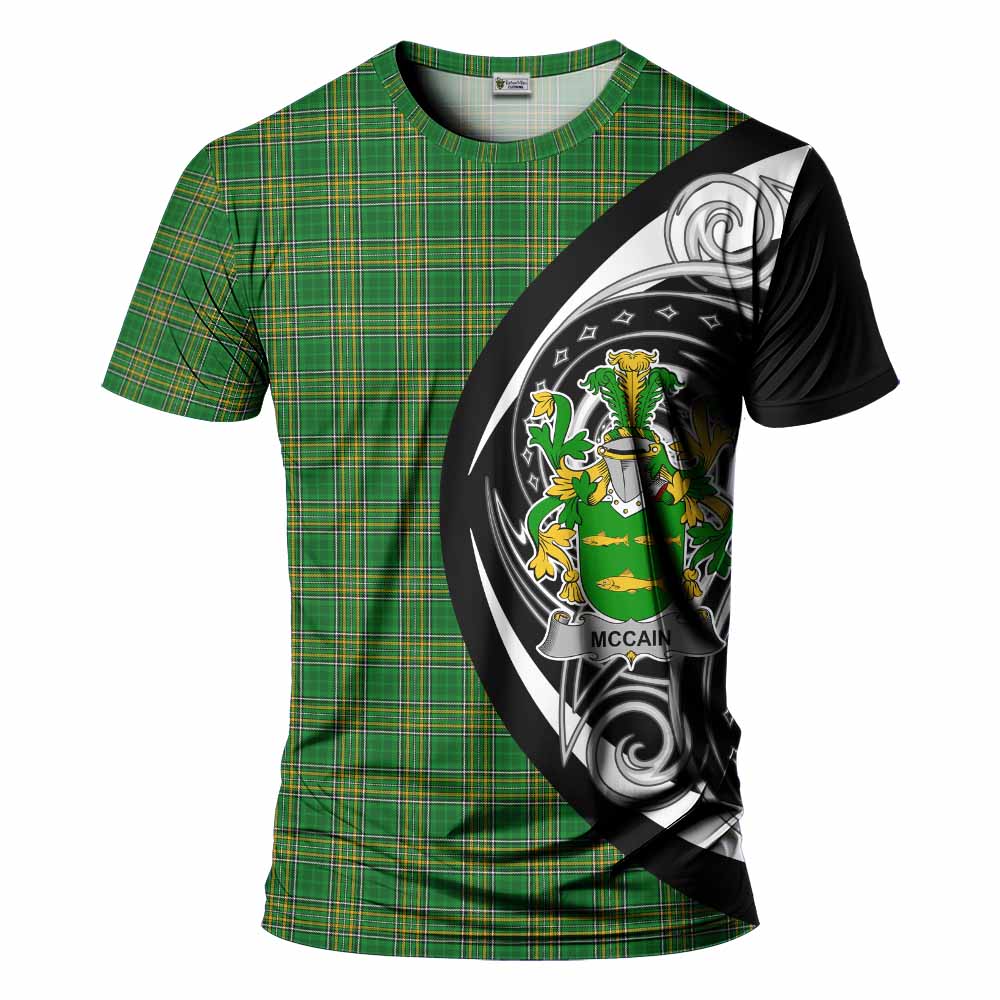 McCain Irish Clan T-Shirt Celtic Circle Style Kid's Shirt - Tartan Vibes Clothing