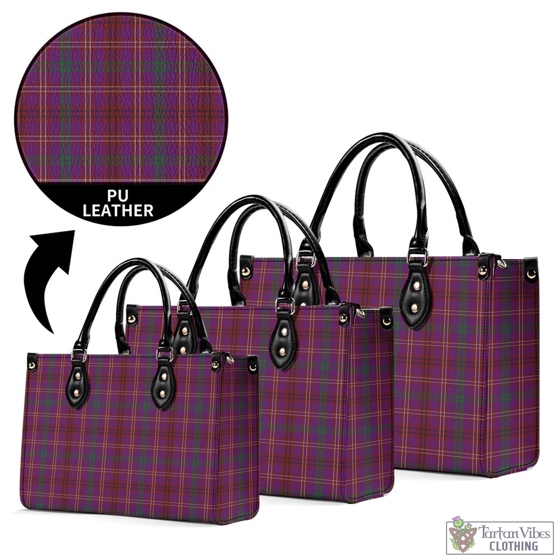 McCall (Caithness) Tartan Luxury Leather Handbags - Tartan Vibes Clothing