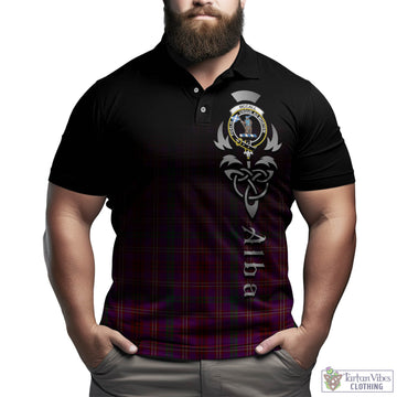 McCall (Caithness) Tartan Polo Shirt Featuring Alba Gu Brath Family Crest Celtic Inspired Kid - Tartan Vibes Clothing