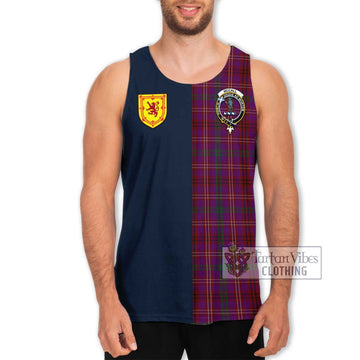 McCall (Caithness) Tartan Men's Tank Top Alba with Scottish Lion Royal Arm Half Style Men - Tartan Vibes Clothing