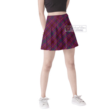 McCall (Caithness) Tartan Women's Plated Mini Skirt Cross Style Female - Tartan Vibes Clothing