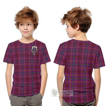 McCall (Caithness) Tartan Kid T-Shirt with Family Crest Youth XL Size14 - Tartan Vibes Clothing