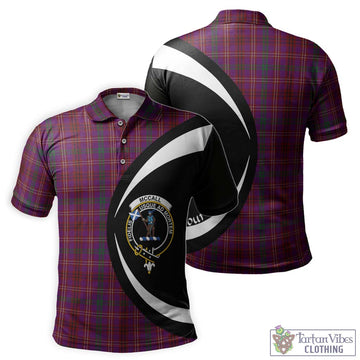 McCall (Caithness) Tartan Men's Polo Shirt with Family Crest Circle Style Kid - Tartan Vibes Clothing