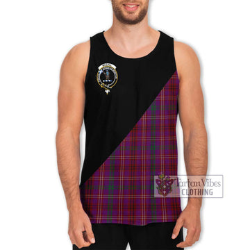 McCall (Caithness) Tartan Men's Tank Top with Family Crest and Military Logo Style Men - Tartan Vibes Clothing