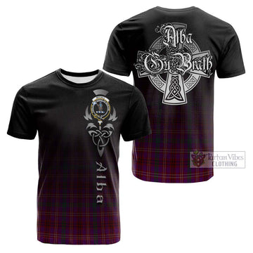 McCall (Caithness) Tartan Cotton T-shirt Featuring Alba Gu Brath Family Crest Celtic Inspired Kid's Shirt - Tartan Vibes Clothing